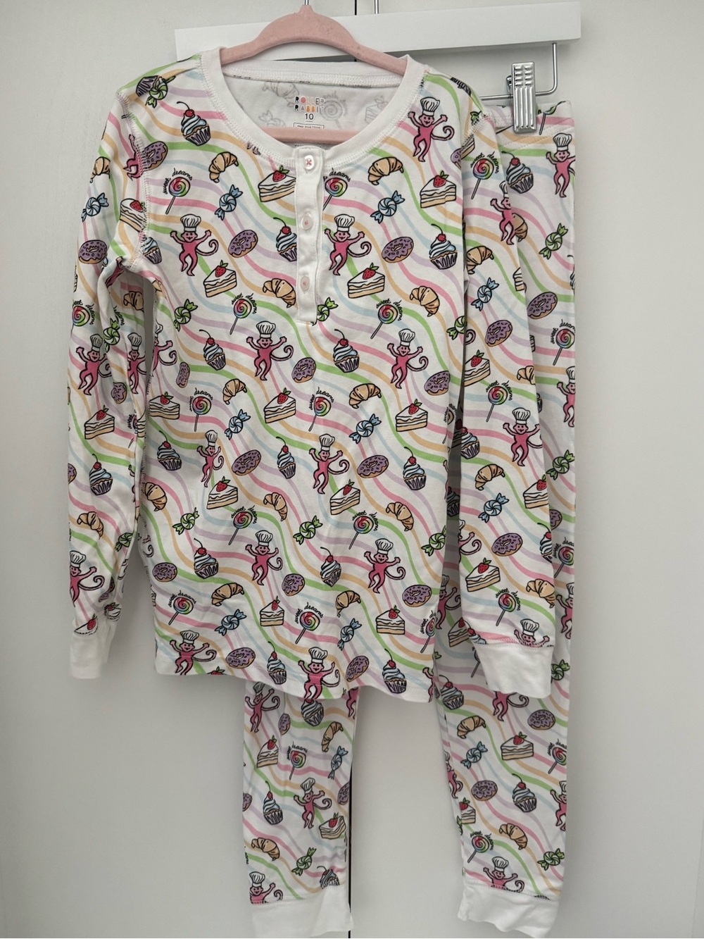 Roller Rabbit Kids Sweet Dreams Pajamas size 10